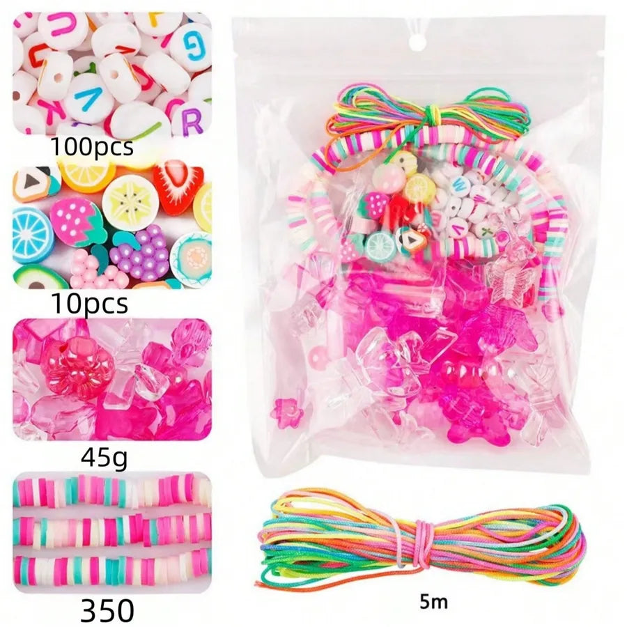 1 Set 20*30mm Diameter 10mm Diameter 5mm Hole Under 1mm Resin Letter Bow Knot Snowflake Pendant Beads rope