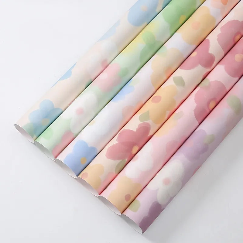 Cute Sweet Flower Paper Date Festival Gift Wrapping Supplies Party Supplies Gift Wrapping Supplies 1 Set