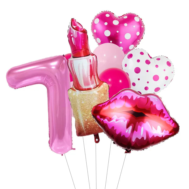 Birthday Simple Style Classic Style Color Block Aluminum Film Birthday Festival Balloons