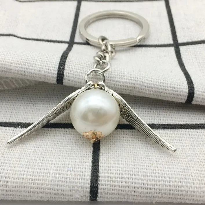 Bohemian Wings Zinc alloy Unisex Bag Pendant Keychain