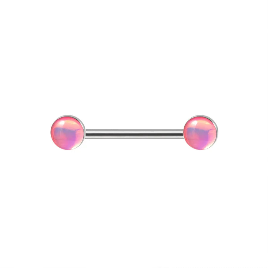 1 Piece Nipple Rings & Studs Casual Elegant Vacation Geometric 304 Stainless Steel Inlay Resin