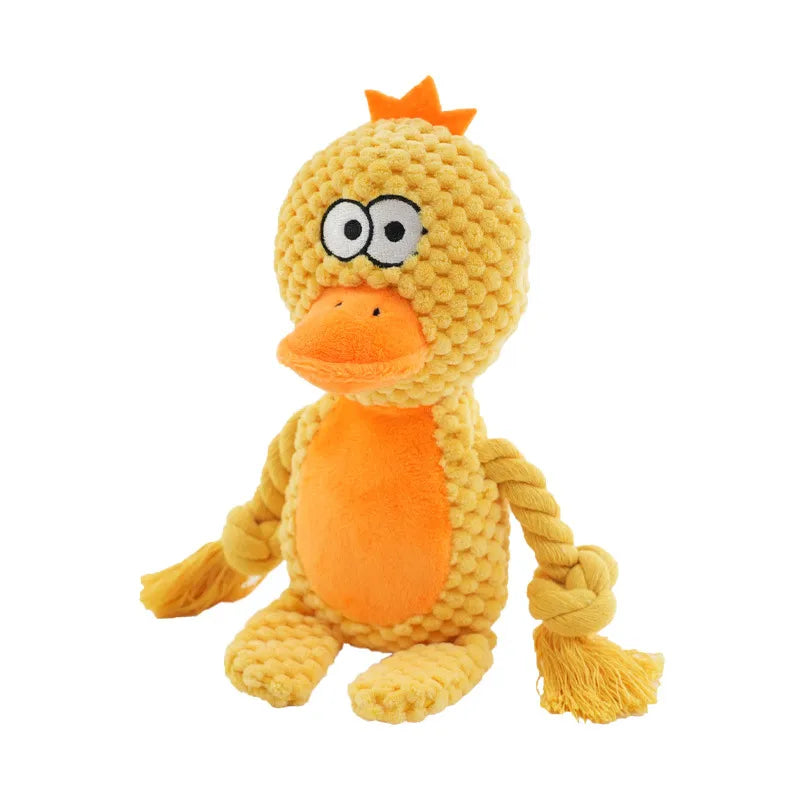 Sound Making Cotton Rope Toys