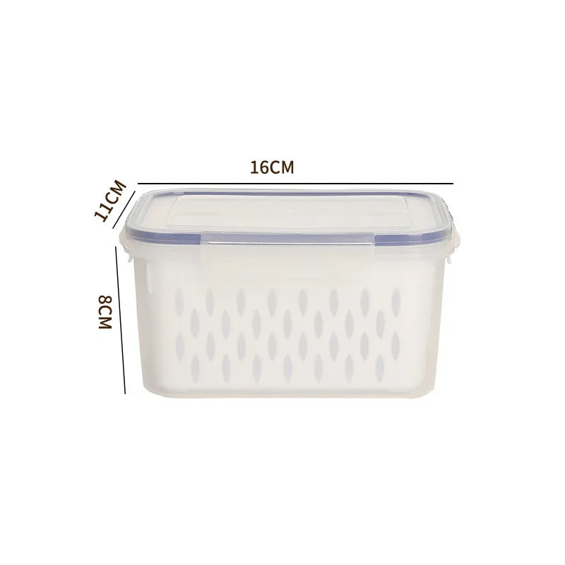 Simple Style Solid Color Plastic Storage Container Box