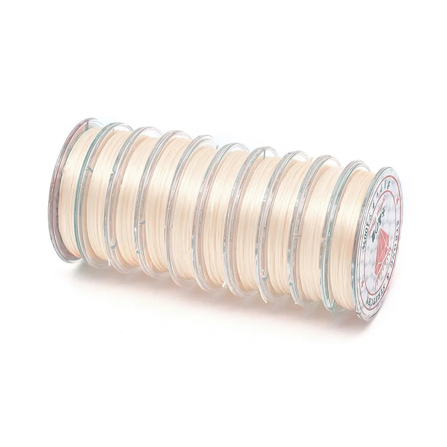 10 Rolls/Package Spandex  Wire Diameter: 0.8mm Jewelry Accessories