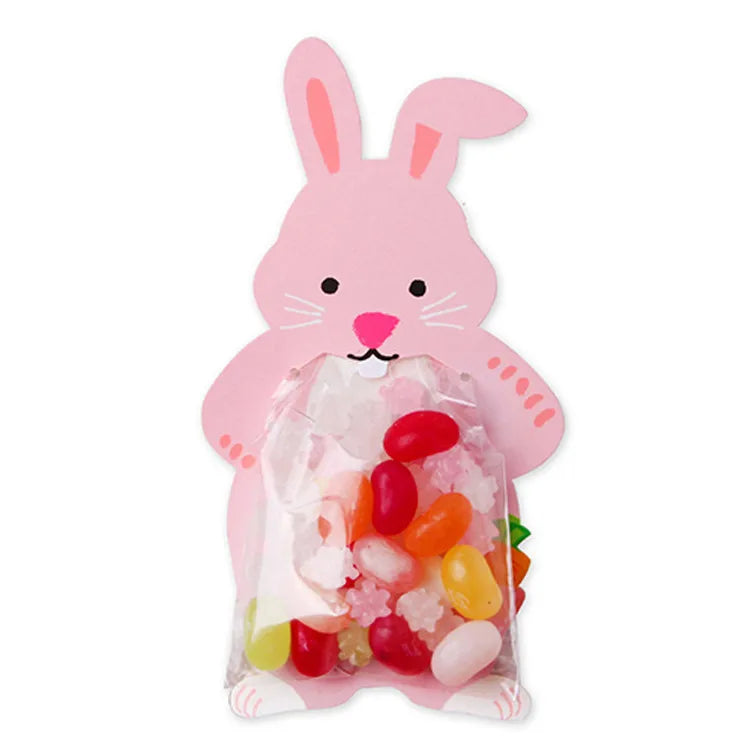 Cute Rabbit Bear Paper Party Festival Gift Wrapping Supplies Decorative Props