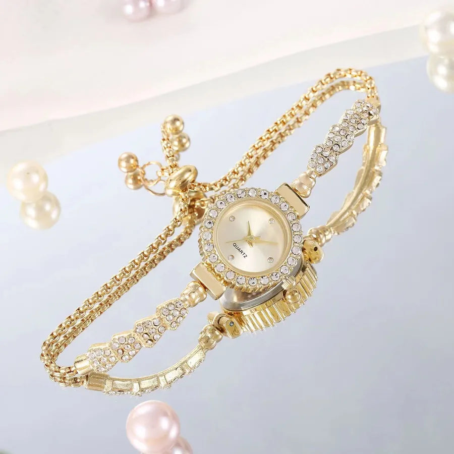 Simple Style Geometric Buckle Quartz Women's Watches