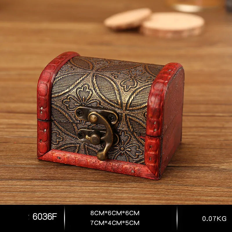 30 Wood Chinoiserie Casual Elegant Solid Color Storage Box