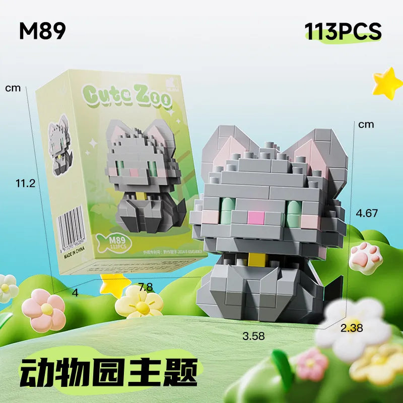 Kids(7-16Years) Children Unisex Animal ABS Building Toys Learning & Education Toys
