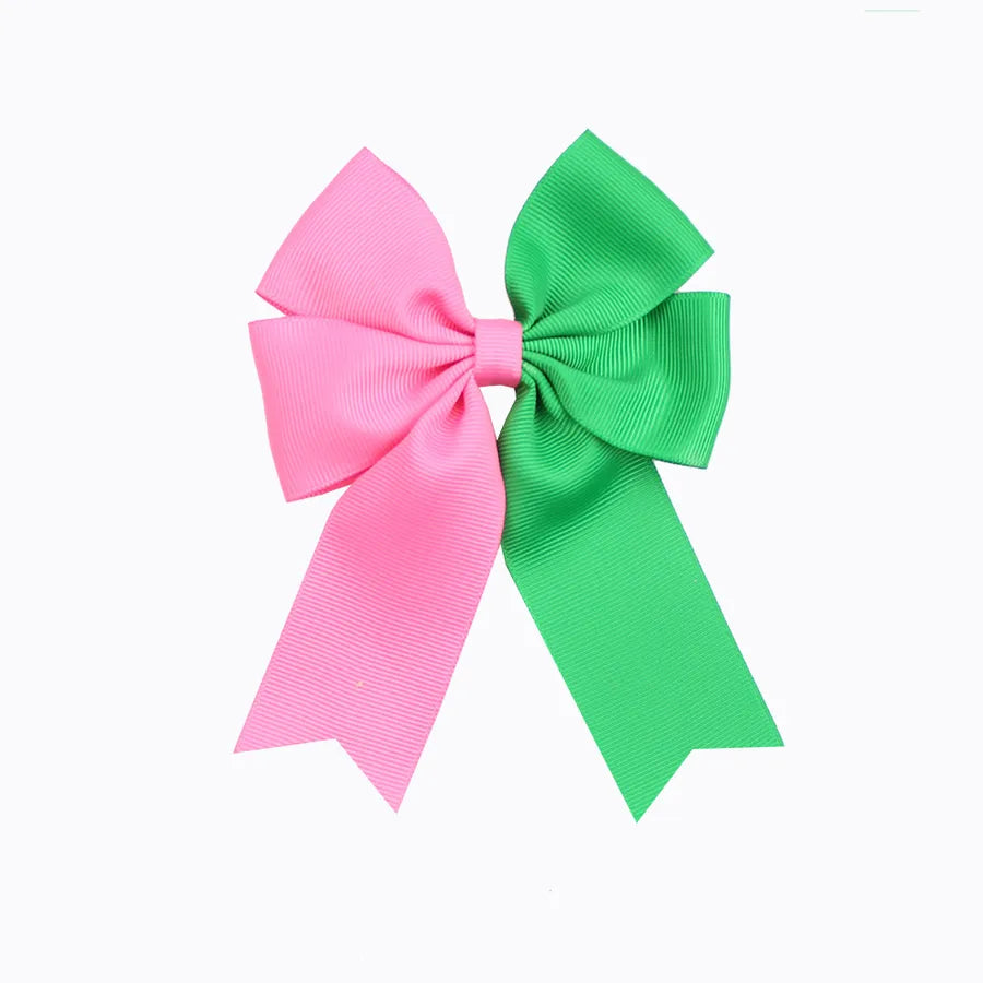 Magic Wicked Witch Hair Accessories Hairpin Pink Green Bow Children Girl Cute Hairpin  Explosions