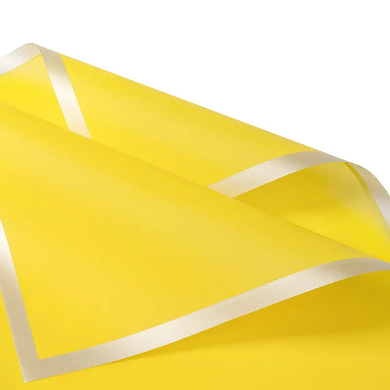 Simple Style Color Block Plastic Date Festival Gift Wrapping Supplies Party Supplies Gift Wrapping Supplies 20 PCS/Package