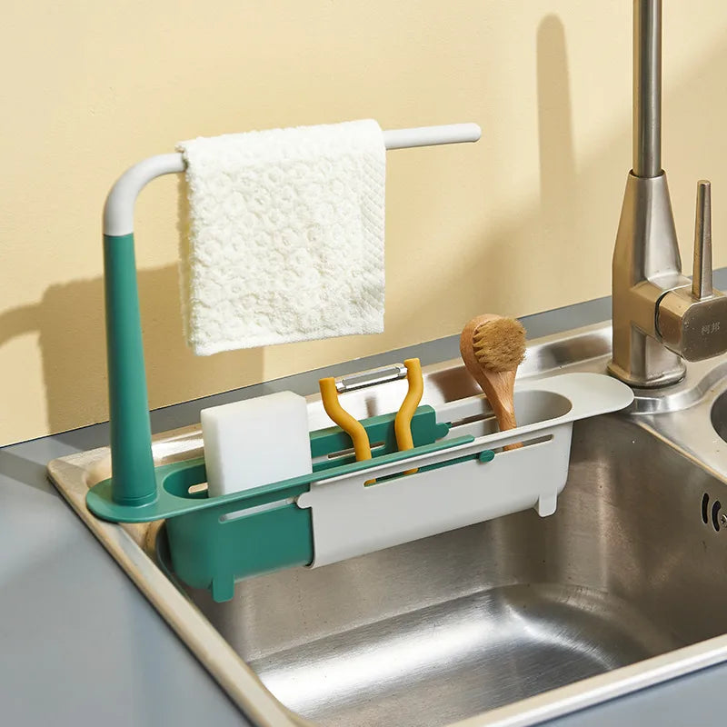 Casual Elegant Solid Color Plastic Storage Rack