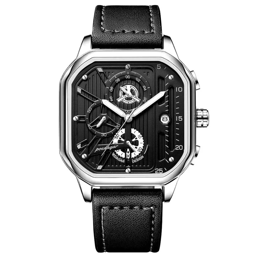 sports geometric buckle quartz men's watches