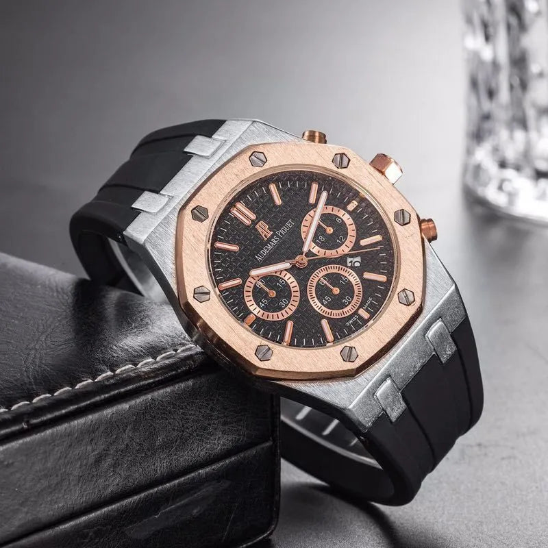 casual classic style geometric horseshoe buckle quartz women's watches
