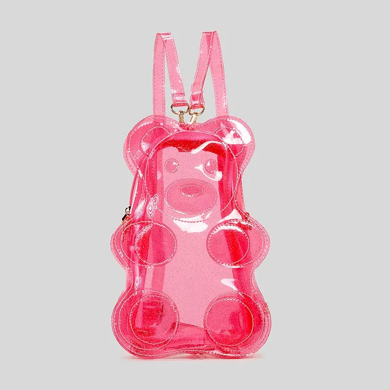 Cartoon Bear Casual Jelly Bag
