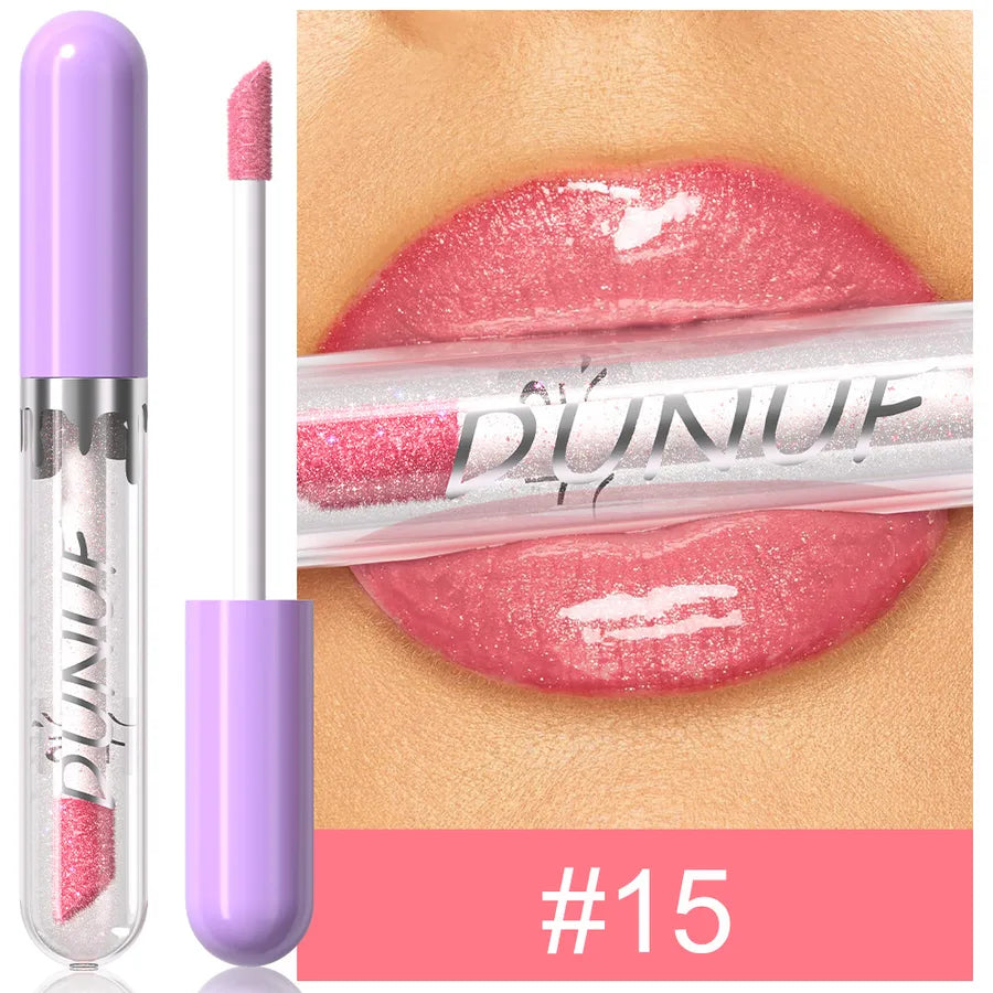 Casual Elegant Multicolor Liquid Lip Gloss