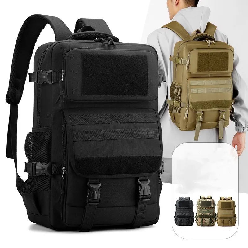 Unisex Sports Solid Color Camouflage Oxford Cloth Travel Bags