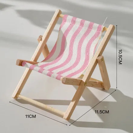 Casual Cute Printing Letter Wood Mobile Phone Holder Artificial Decorations