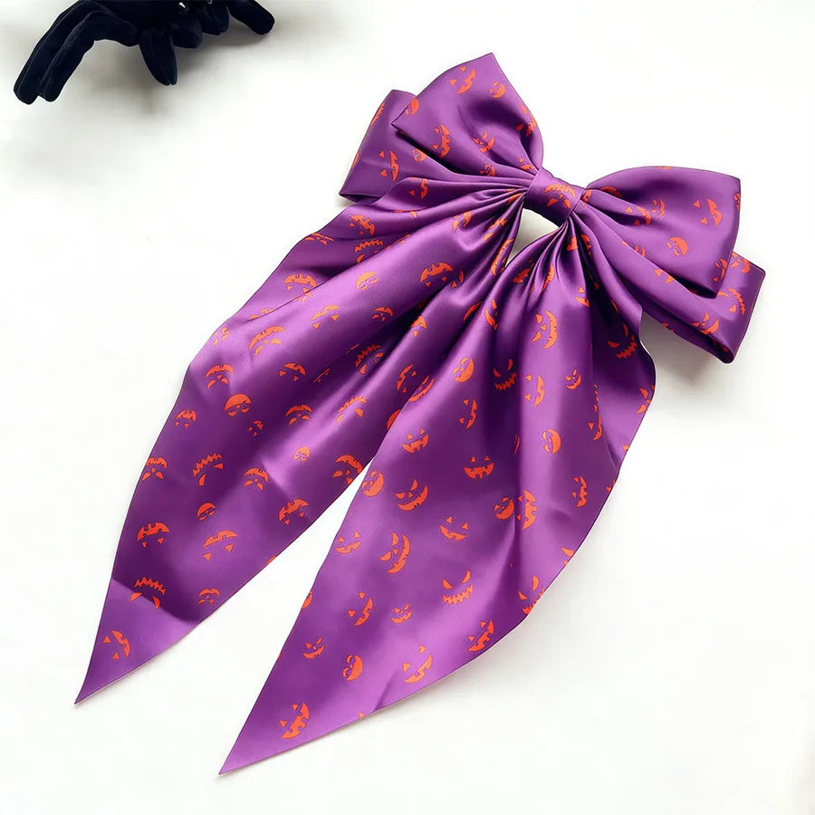 Halloween Cool Style Women's Spider Web Bat Ghost Hair Clip