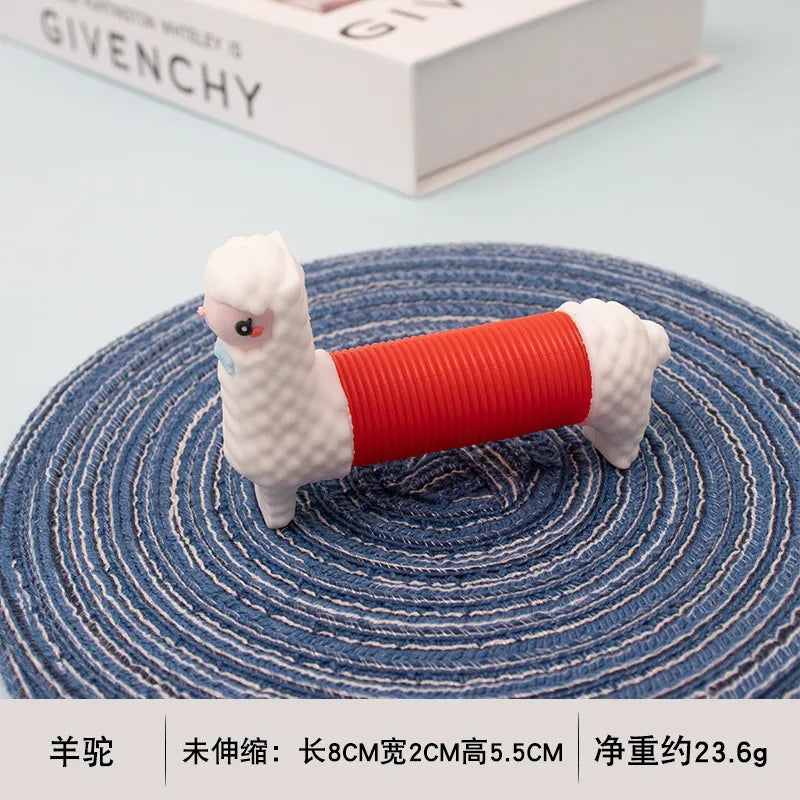 fidget toys animal alpaca pvc toys