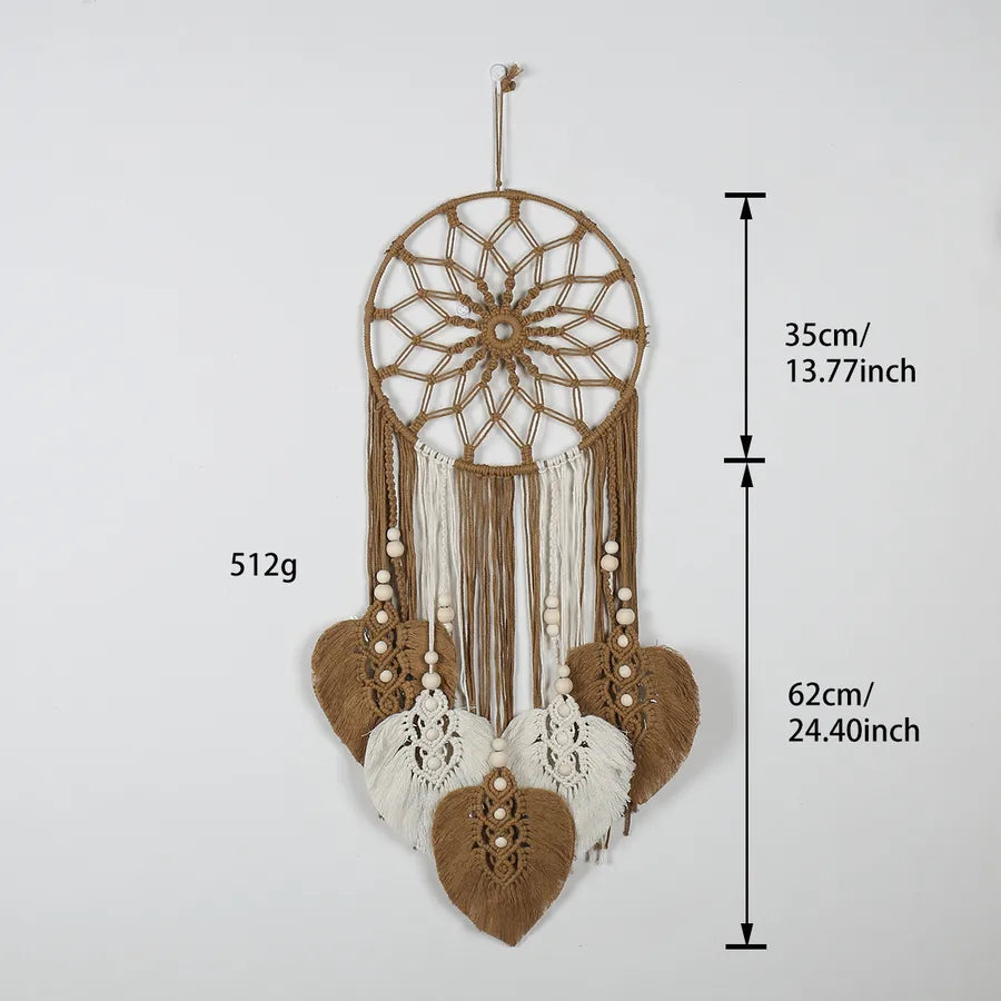 Nordic Style Vacation Dreamcatcher rope Iron Tapestry Dreamcatcher Artificial Decorations