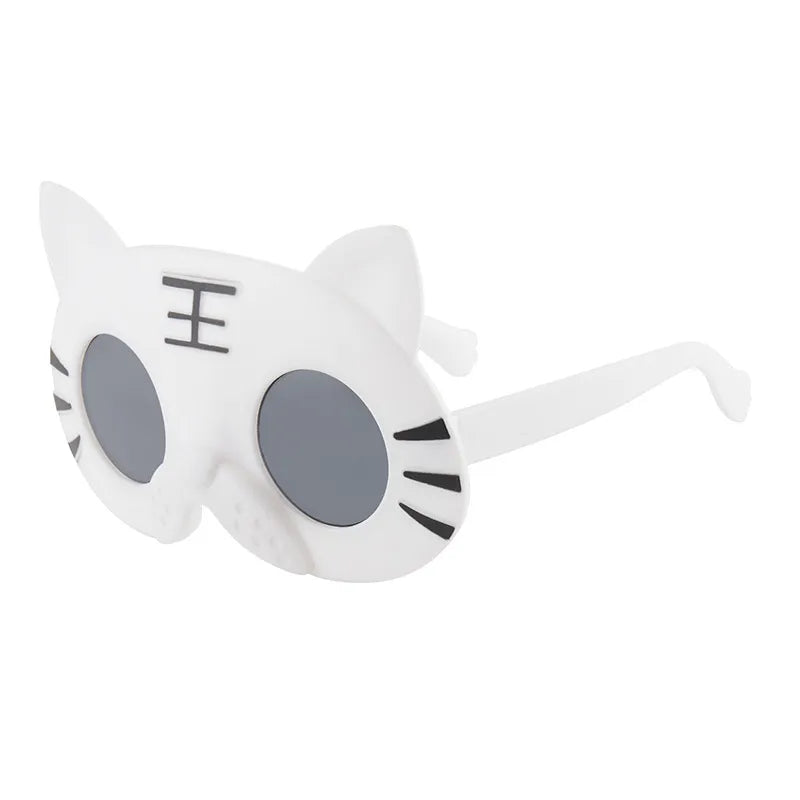 Cartoon Style Animal Resin Round Frame Full Frame Glasses