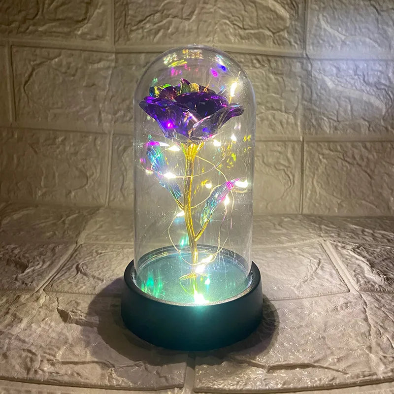 valentine's day romantic pastoral flower plastic party festival preserved flower