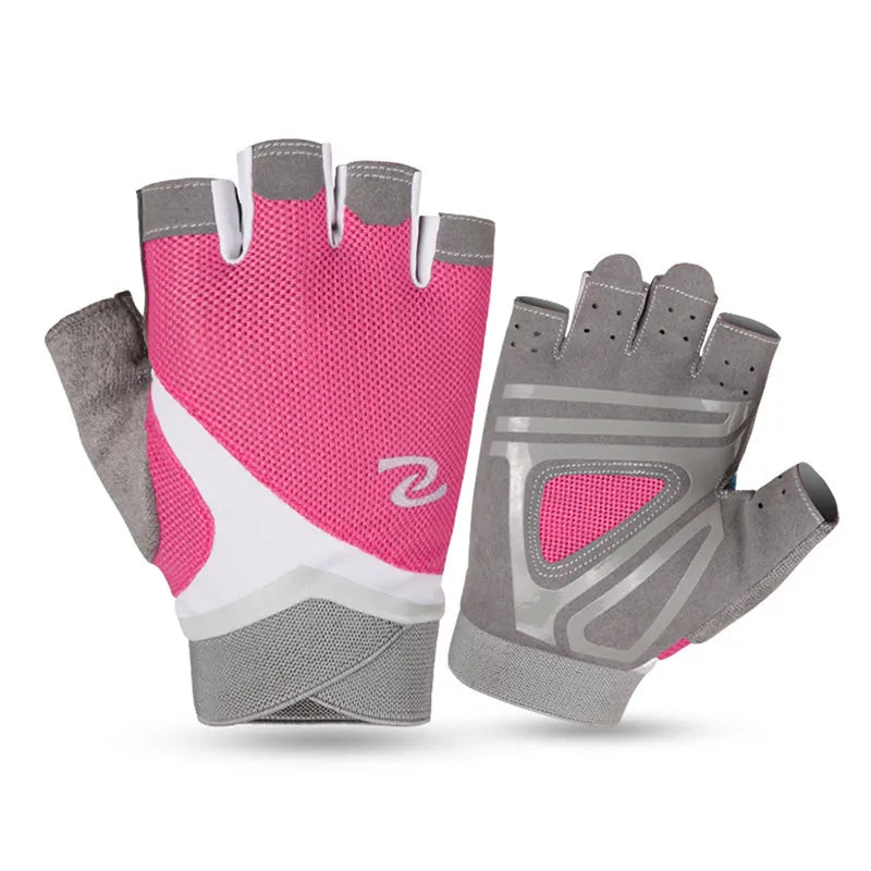 Women's Yoga Spinning Non-slip Men's Half-finger Breathable Wear-resistant Equipment Dumbbell Training Sports Gloves Fitness Gloves