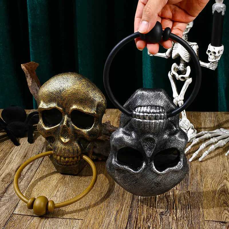 halloween skull plastic party doorbell