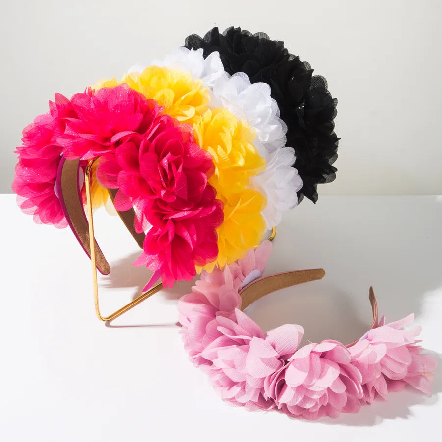 Elegant Cute Retro Women's Flower Cloth Hair Band