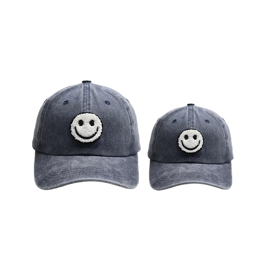 kid's women's streetwear letter curved eaves baseball cap