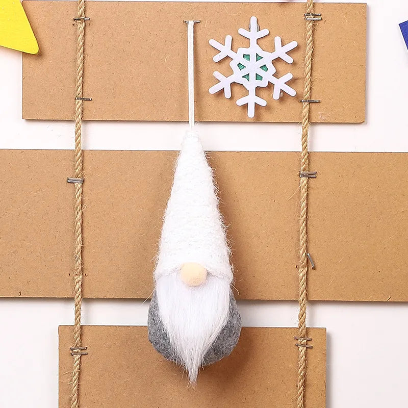 Christmas Cartoon Style Simple Style Classic Style Color Block Holiday Festival Hanging Ornaments