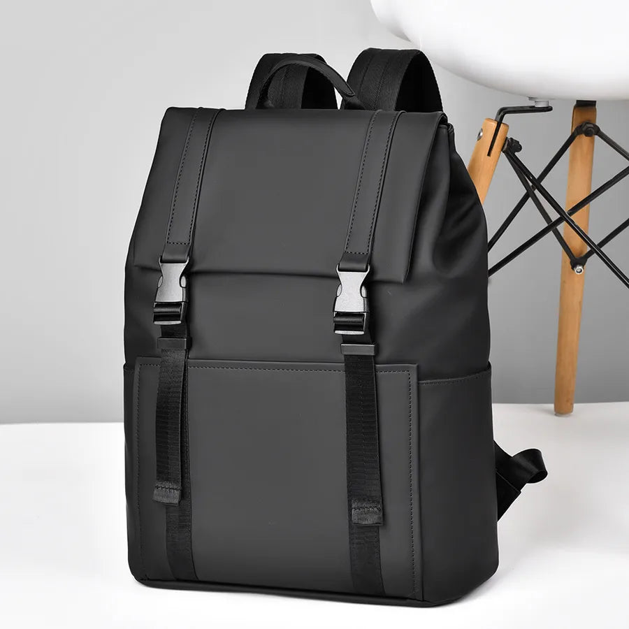 Waterproof Anti-theft Solid Color Casual Party Street Laptop Backpack