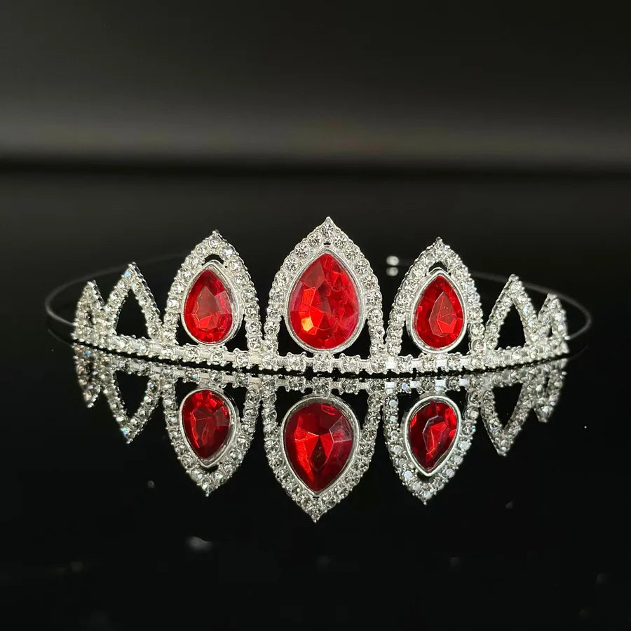 New Princess Rhinestone Children Crown Alloy Hair Band Girls Dance Stereo Baby Birthday Hair Accessories with Diamond Wholesale