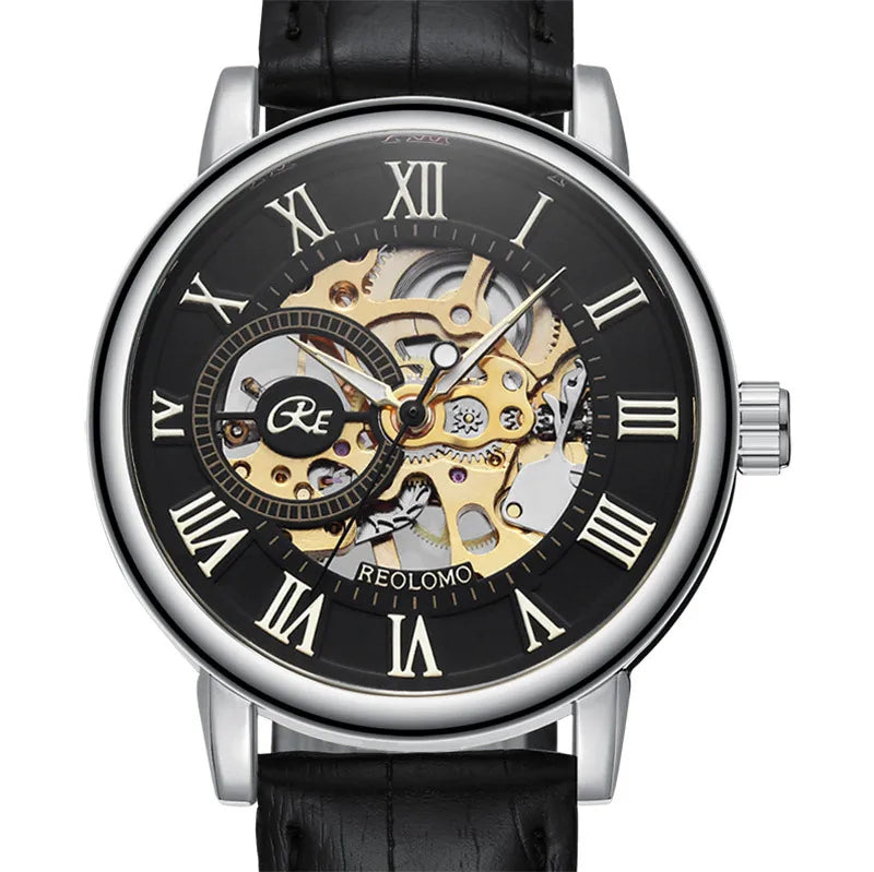 business gear buckle mechanical men's watches