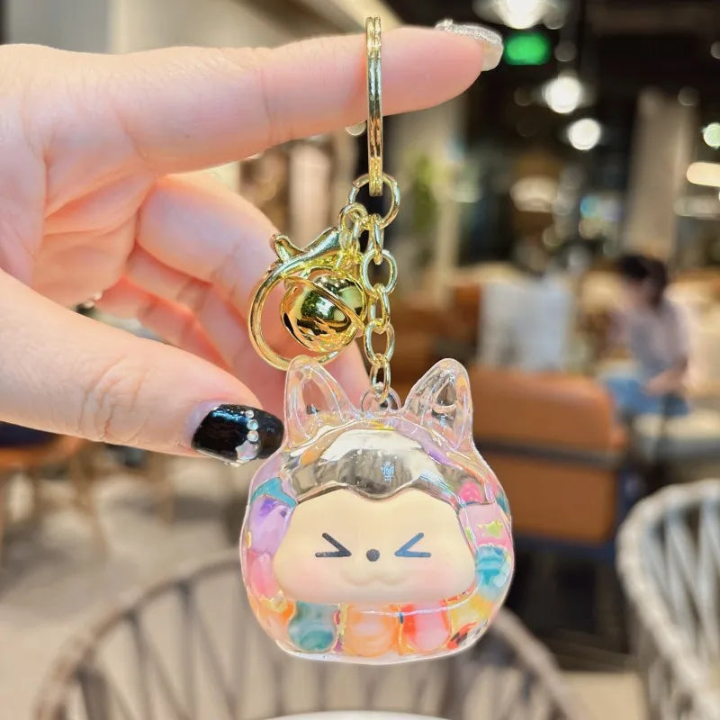 1 Piece Cute Cartoon Character Acrylic Unisex Bag Pendant Keychain