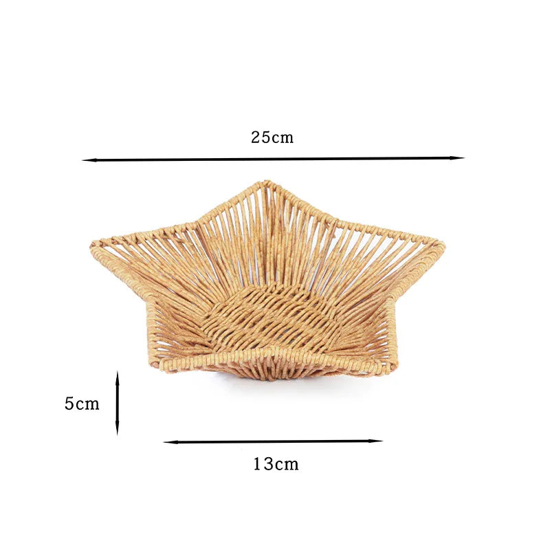 Simple Style Solid Color Storage Basket