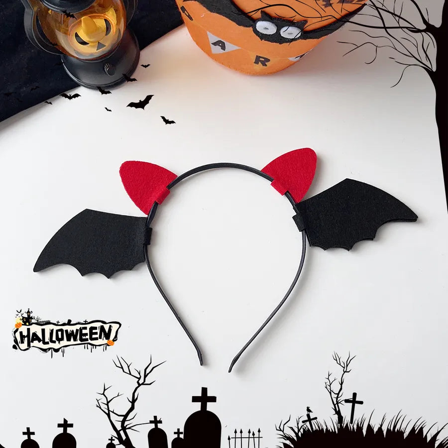 New Arrival Halloween Ornaments Creative Funny Pumpkin Ghost Bat Side Clip Top Clip Festival Atmosphere Hair Accessories