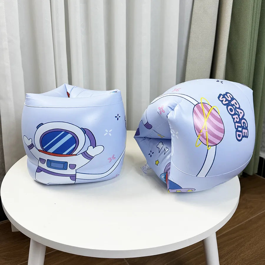 casual simple style cartoon pvc swim ring swimming accessories a pair