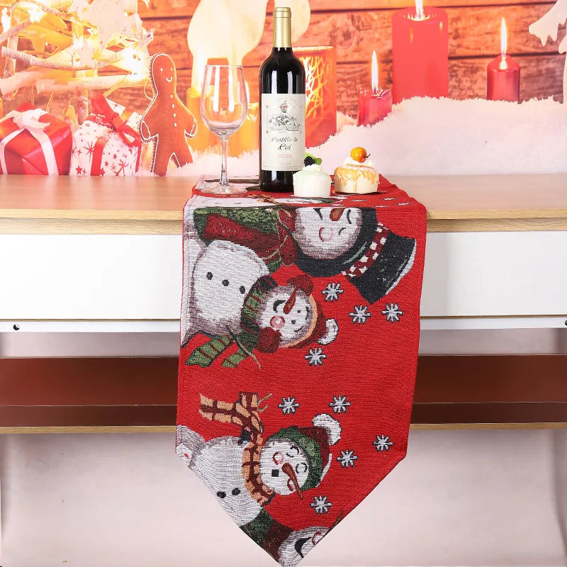 Christmas Fashion Elk Banquet tablecloth