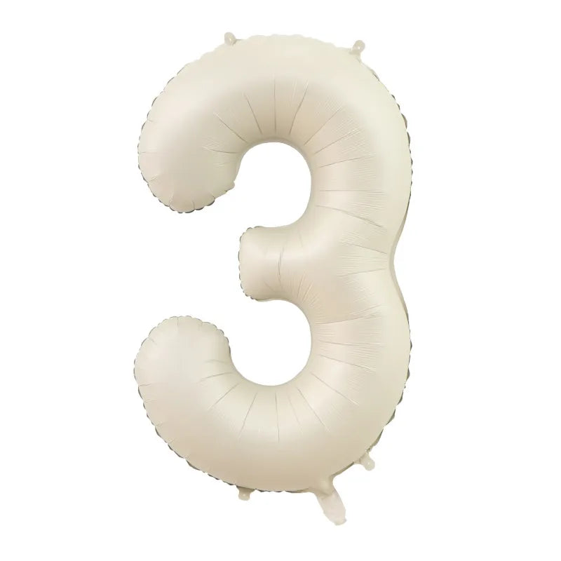 birthday number aluminum film party balloons 1 piece