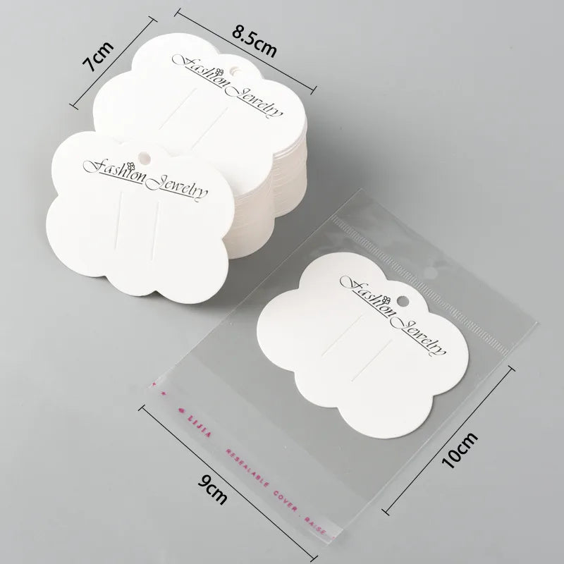 basic letter solid color paper printing jewelry accessories 1 piece