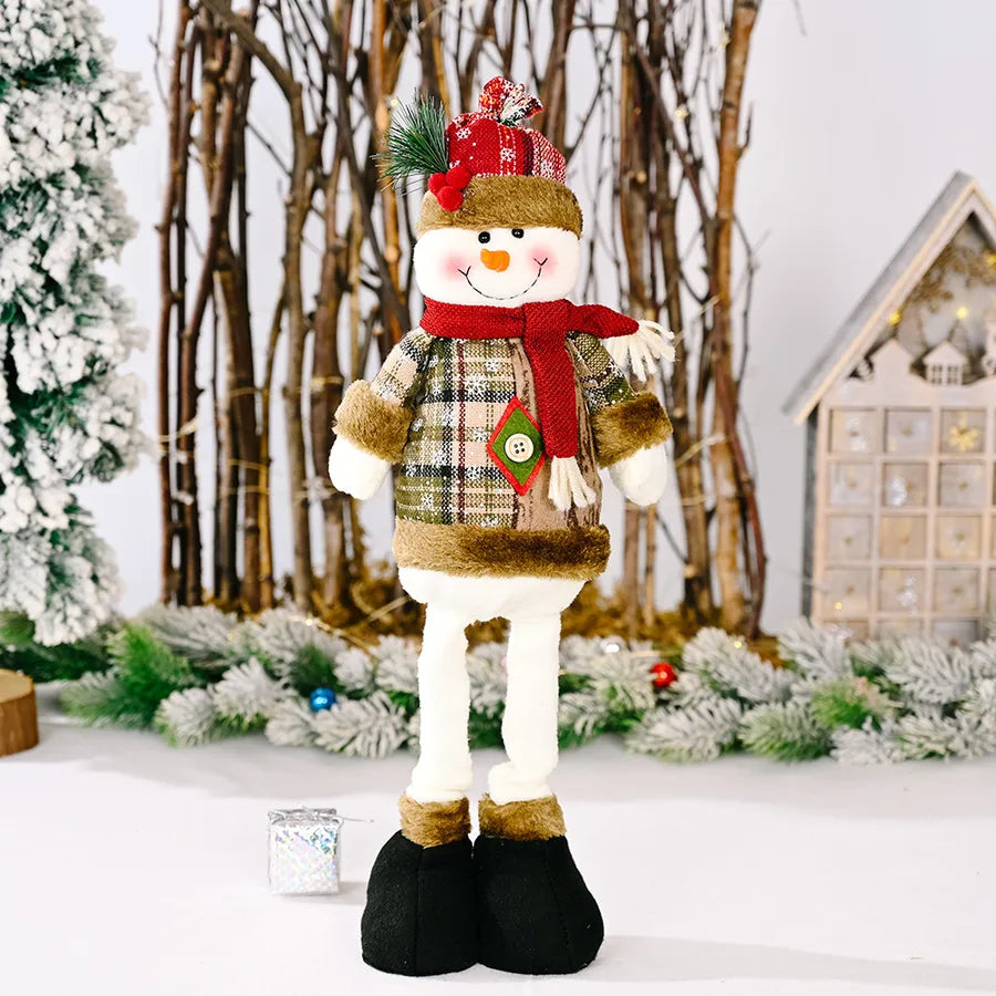 Christmas Cartoon Style Doll Party Street Ornaments