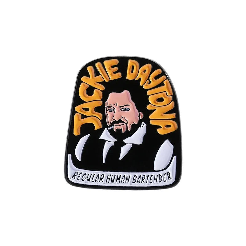 Cartoon Style Cowboy Style Artistic Cartoon Character Alloy Stamping Stoving Varnish Plating Unisex Badge Brooches Collar Pin