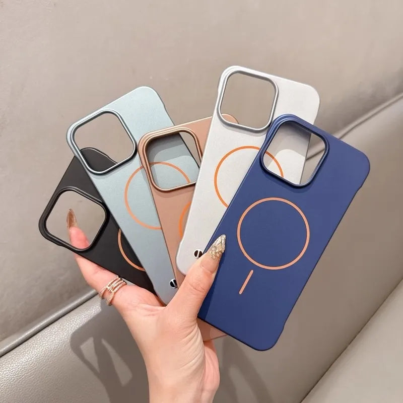 PC Color Block Simple Style Phone Cases Phone Accessories