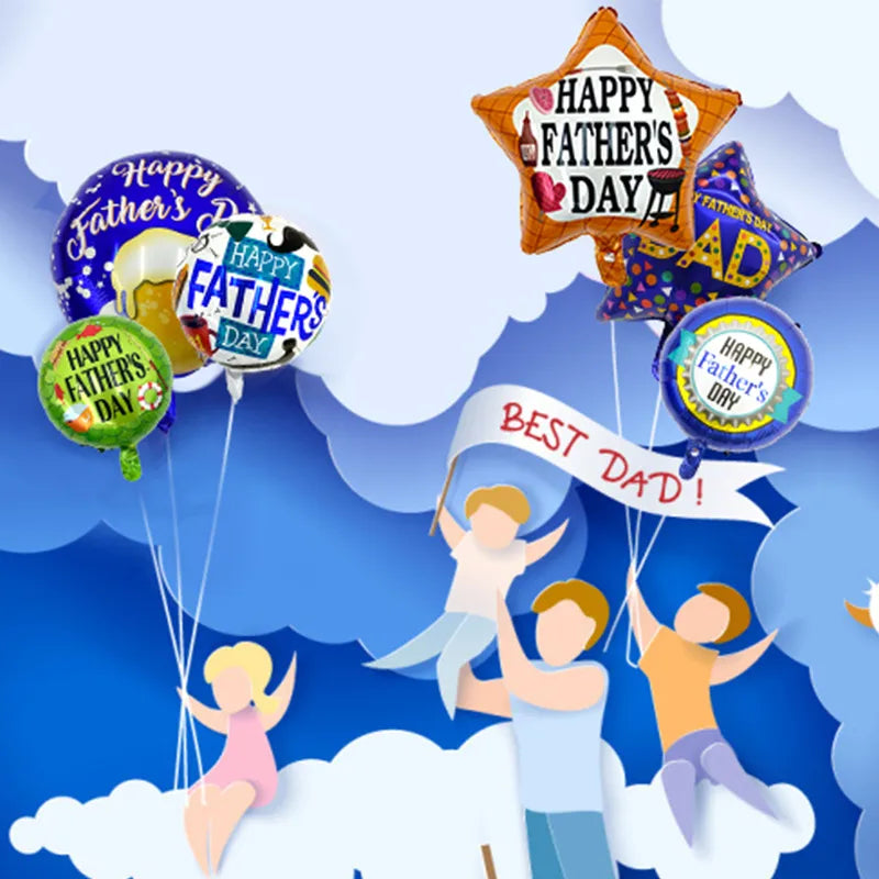 simple style classic style letter aluminum film holiday daily balloons