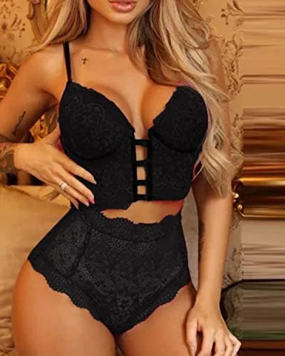 women's solid color sexy lingerie