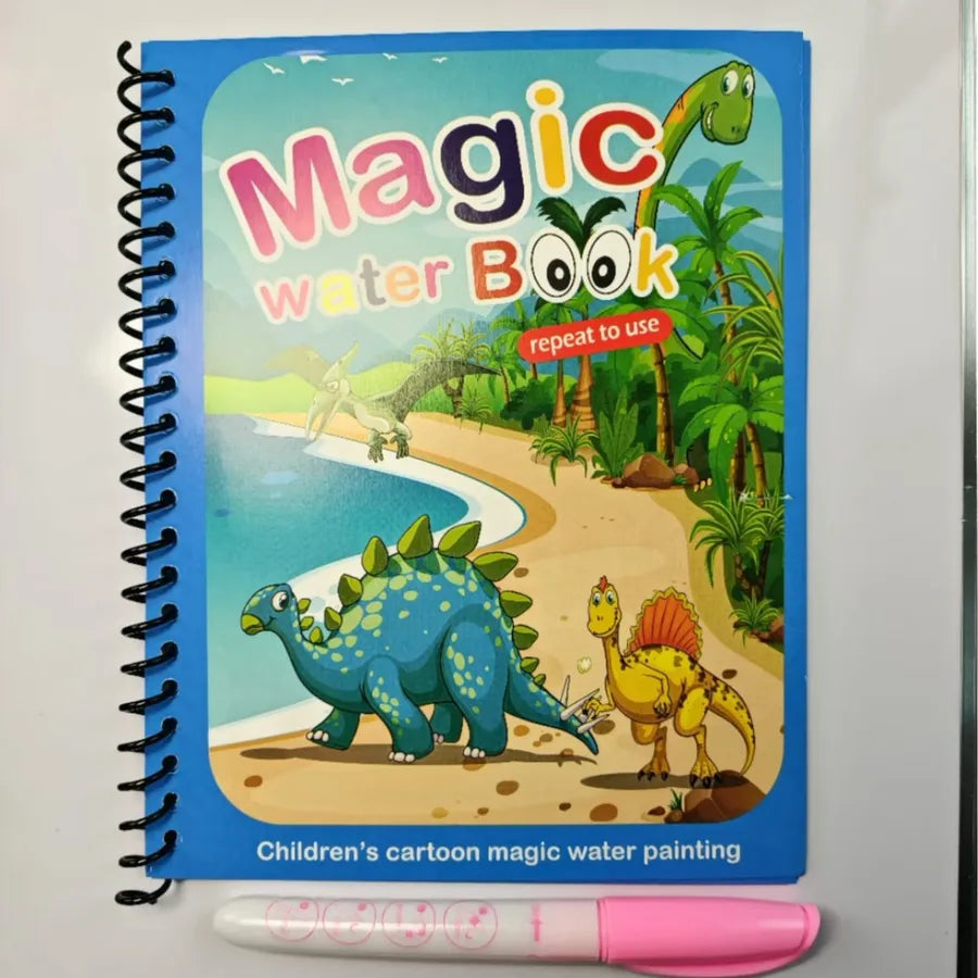kids coloring book baby puzzle water graffiti water picture book repeated use magic album creative gift wholesale