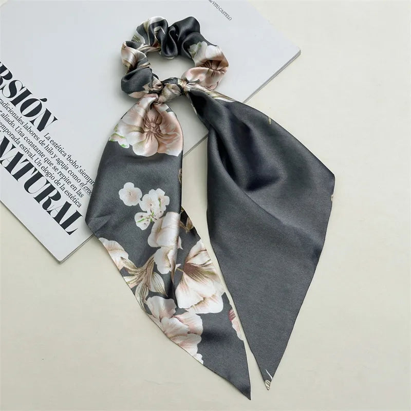 Elegant Lady Women's Flower Cloth Hair Tie