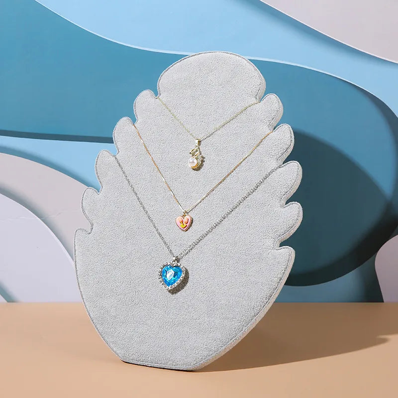 1 Piece Composite plate Flannel Basic Simple Style Flame Jewelry Display