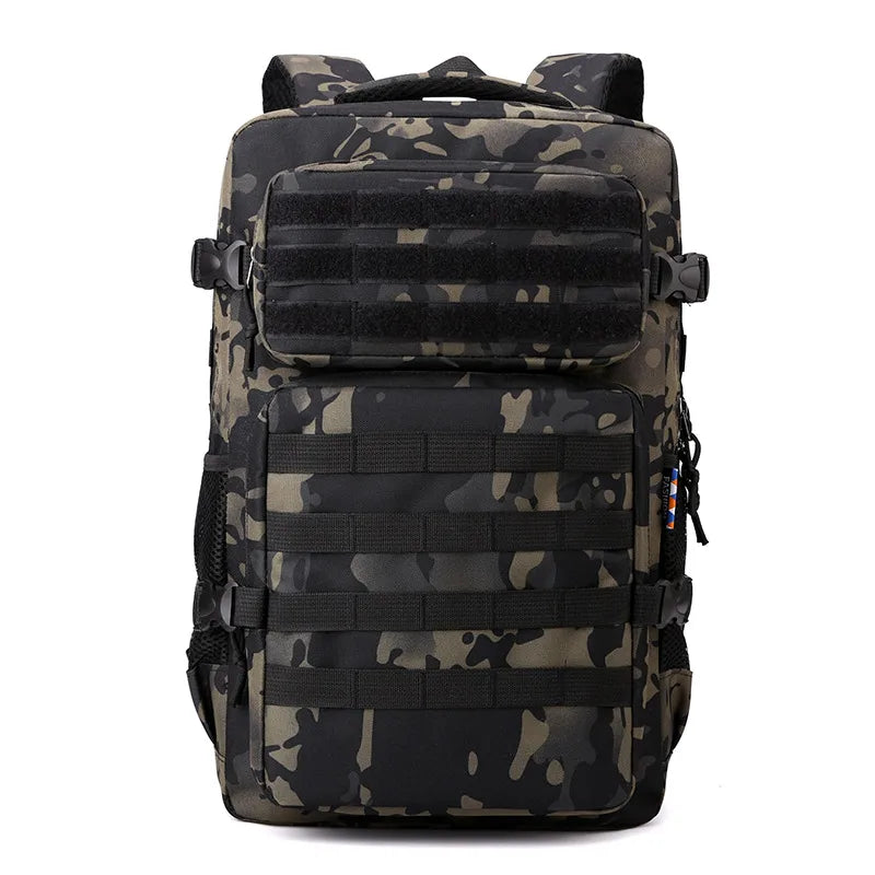 Factory wholesale new outdoor camouflage mountaineering bag multi-functional large capacity backpack casual simple travel backpack